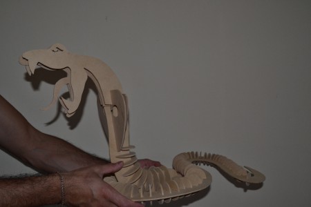 rompecabezaa 3D (cobra)